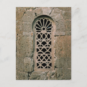 Window tracery, from Basilica San Juan Postcard