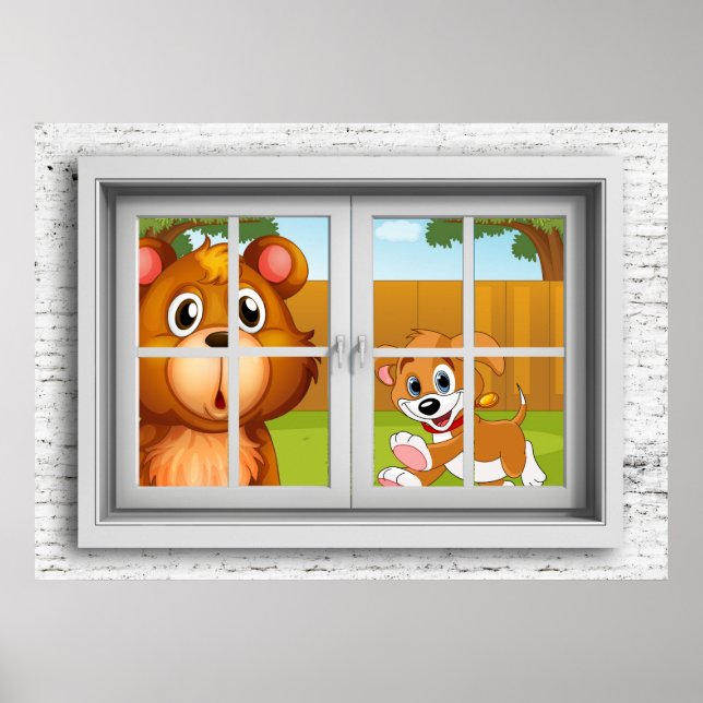 Window View Poster (Front)