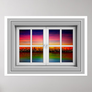 Window View Poster