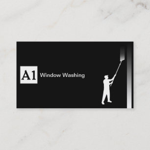 Window Washer Business Card