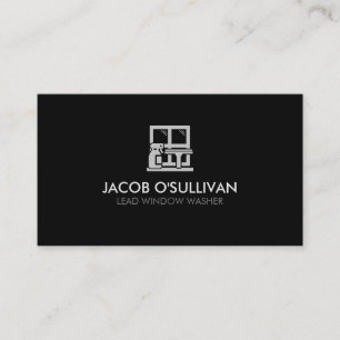 Window Washer House Cleaning  Business Card