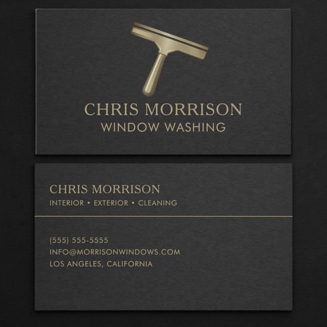 Window Washing Business Card (Creator Uploaded)