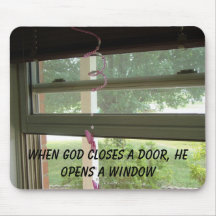 Window When God Closes A Door He Opens A Window Gifts Gift