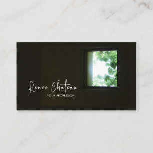 ©Window/ Zen Photography Business Card