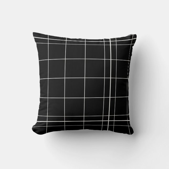 Windowpane Plaid Cushion (Front)