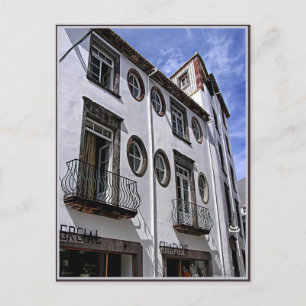 Windows & Balcony : Funchal, Portugal Postcard
