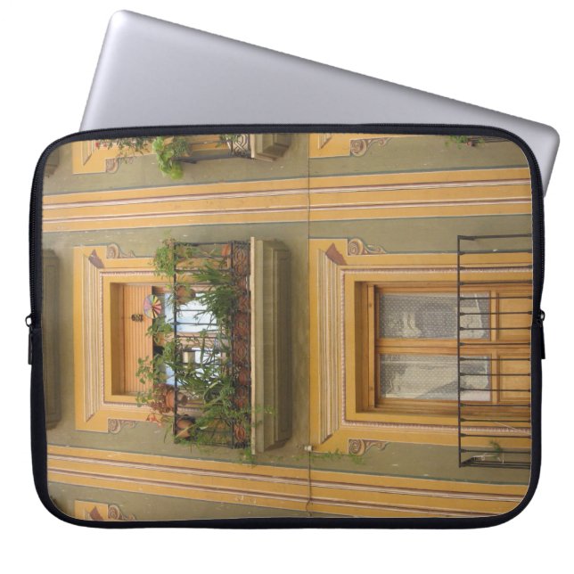Windows, Balcony Photo Neoprene Laptop Sleeve 15" (Front)