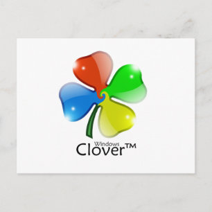 Windows Clover Edition Postcard