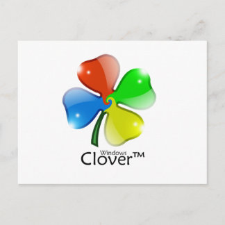 Windows Clover Edition Postcard