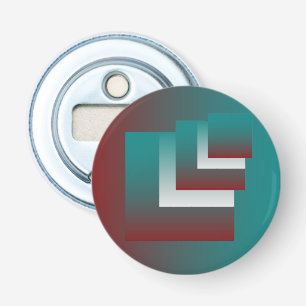 Windows in teal burgundy white bottle opener