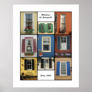 windows of annapolis poster