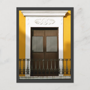 Windows of Old San Juan, Puerto Rico Postcard