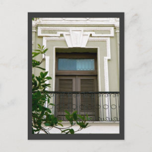 Windows of Old San Juan, Puerto Rico Postcard