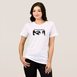 Windows Parody T‑Shirt – Funny Graphic Design for Tri-Blend Shirt