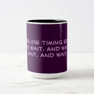 Windows Wait Error Code Two-Tone Coffee Mug