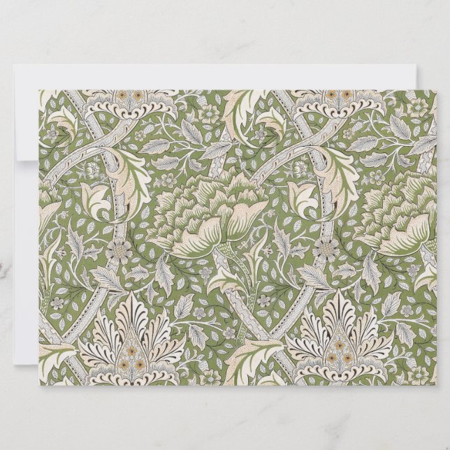 Windrush Pattern (by William Morris) Card (Front)