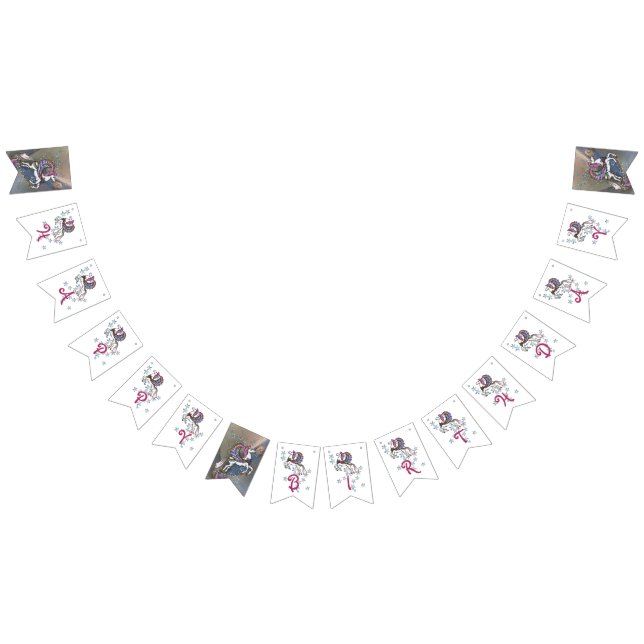 Winds and Wings Pegasus Birthday Bunting (All)