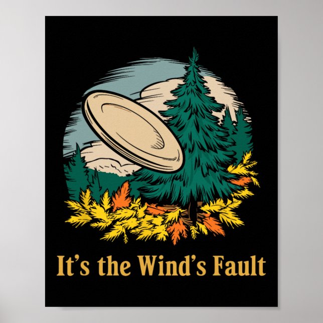 Winds Fault, Funny Disc Golf _1  Poster (Front)
