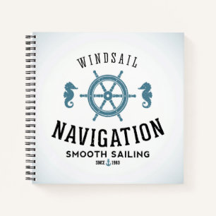 Windsail Navigation Poster Notebook