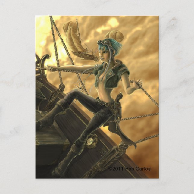 Windsailor Juili Postcard (Front)