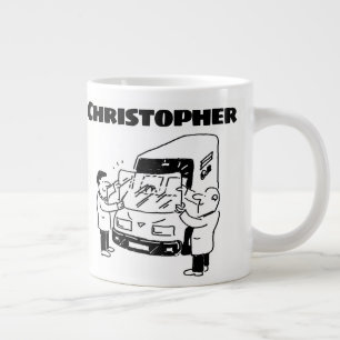 Windshield Repairs & Windscreen Replacement Large Coffee Mug