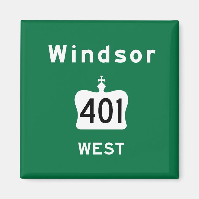 Windsor 401 magnet (Front)