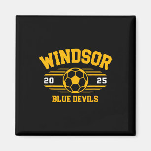 Windsor Blue Devils Soccer Byll 2025 Magnet