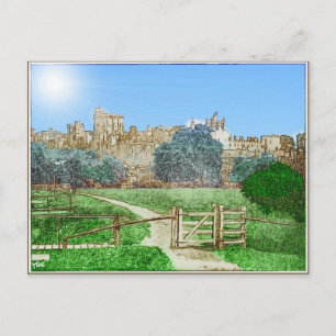 Windsor Castle, 1891 Postcard