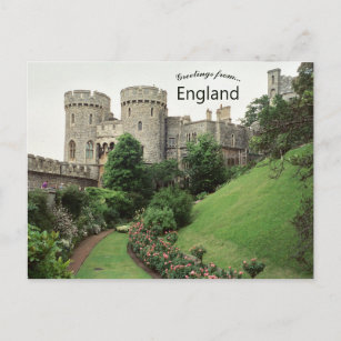 Windsor Castle Berkshire England Postcard