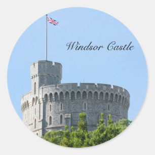Windsor Castle Classic Round Sticker