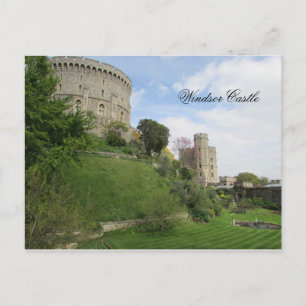 Windsor Castle England Vacation Postcard Travel