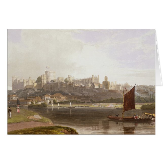 Windsor Castle from the River Meadow on the Thames (Front Horizontal)