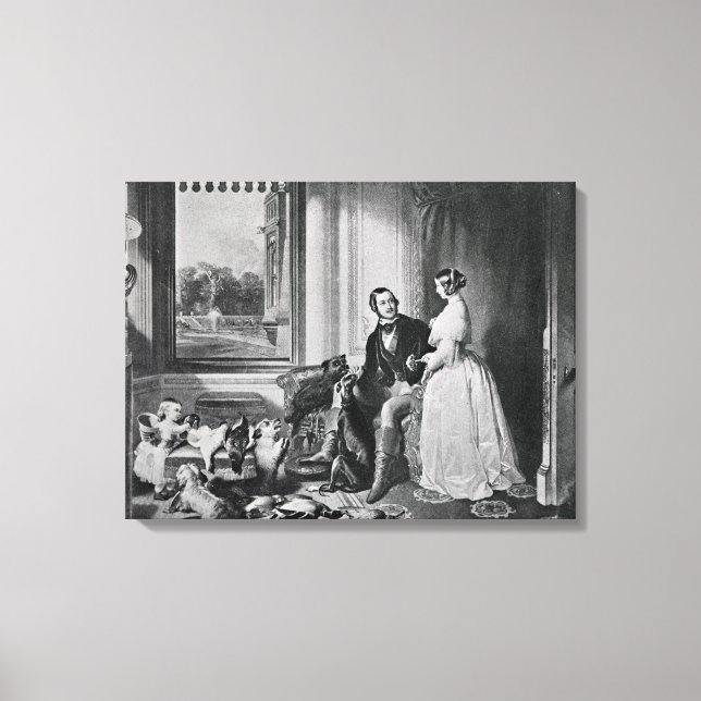 Windsor Castle in modern times Canvas Print (Front)