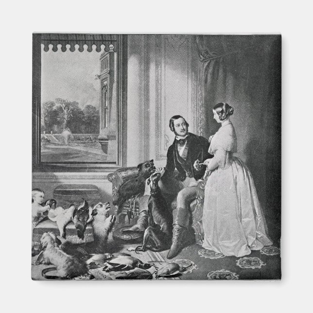 Windsor Castle in modern times Magnet (Front)