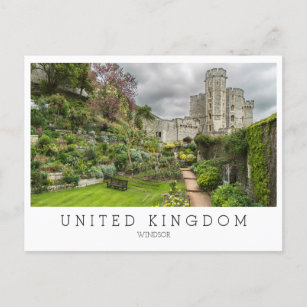 Windsor castle, London, England Postcard