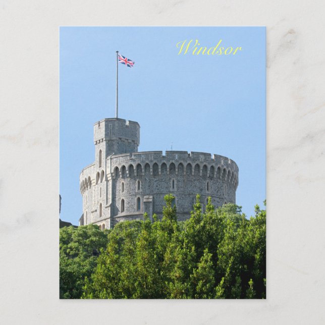 Windsor Castle Postcard (Front)