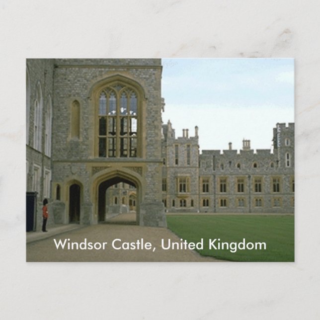 Windsor Castle, United Kingdom Postcard (Front)