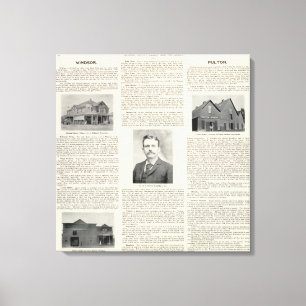 Windsor, Fulton, California Canvas Print