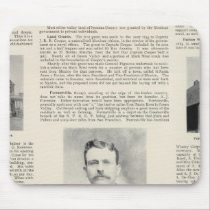 Windsor, Fulton, California Mouse Mat