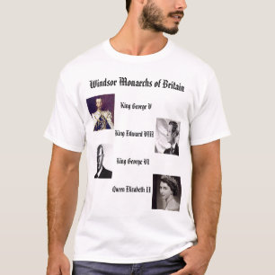Windsor Monarchs of England  T-Shirt