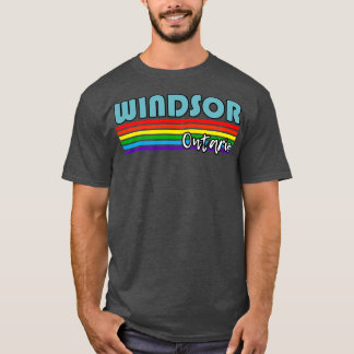 Windsor Ontario Pride  Windsor LGBT Gift LGBTQ Sup T-Shirt
