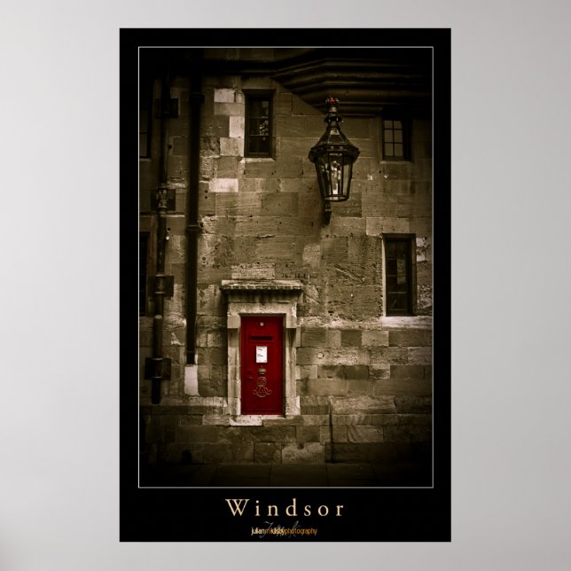 Windsor Postbox Poster (Front)