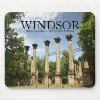 Windsor Ruins ~ MS Dept of Archives & History Mouse Mat