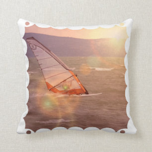Windsurf Design Pillow