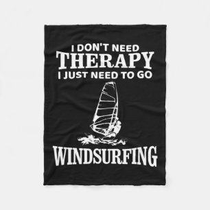 Windsurf fleece blanket