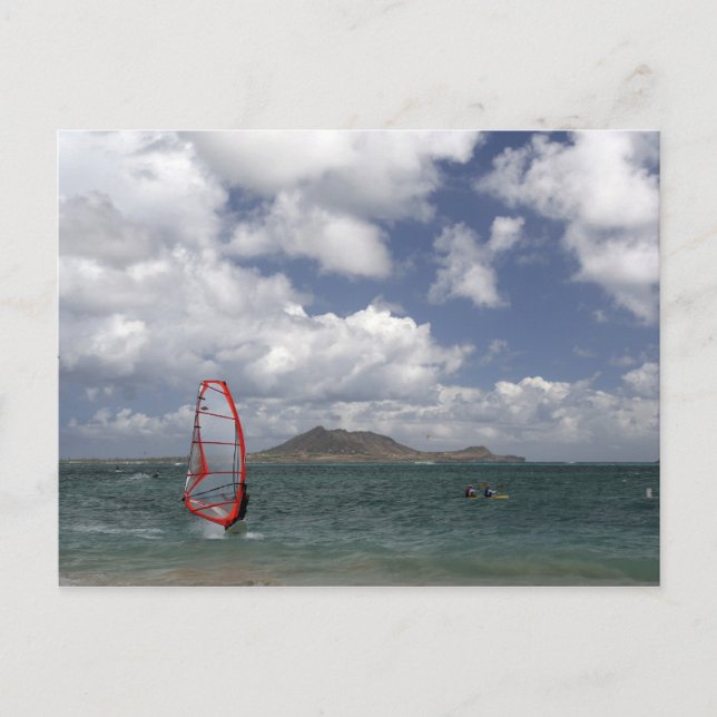 Windsurf in Hawaii Postcard (Front)