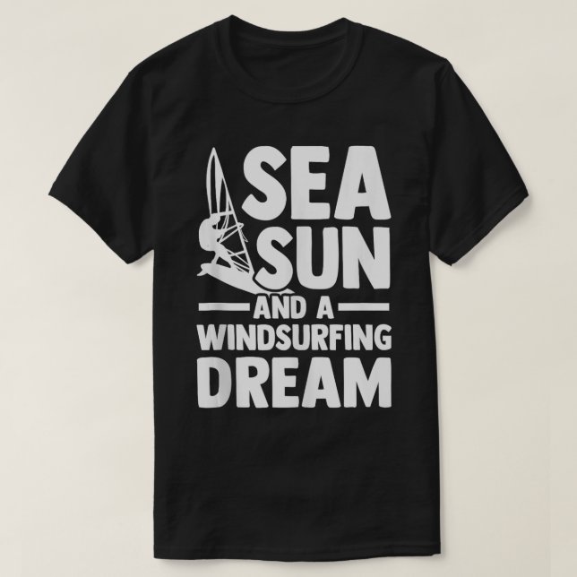 Windsurf Windsurfer Windsurfing  16  T-Shirt (Design Front)