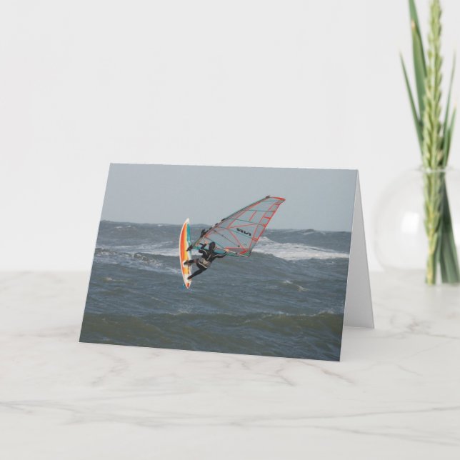 Windsurfer — North Jytland, Denmark Card (Front)