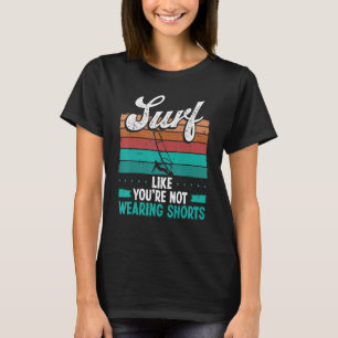Windsurfer Vintage Retro Windsurfing Board Windsur T-Shirt