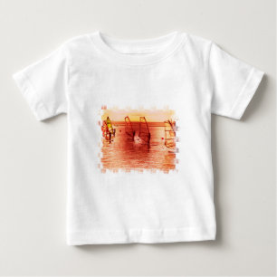 Windsurfers on Horizon Baby T-Shirt